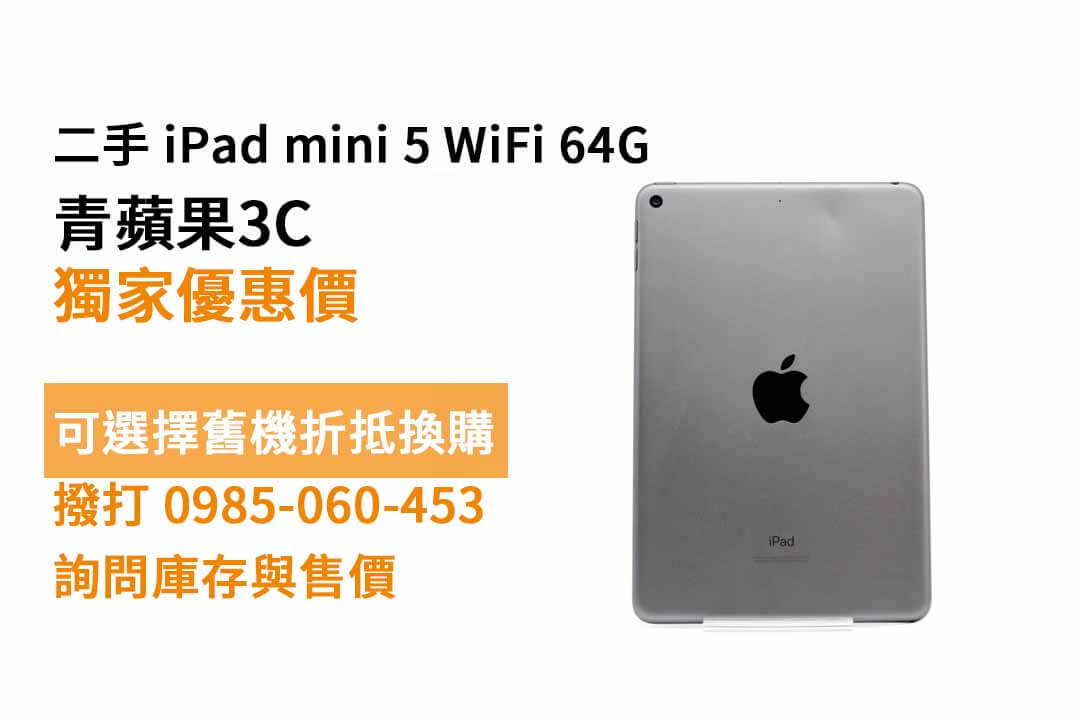 iPad mini 5 WiFi 64G 二手